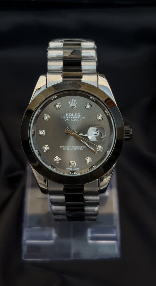 Black Silver + Black | Waterproof | Subhan Watches