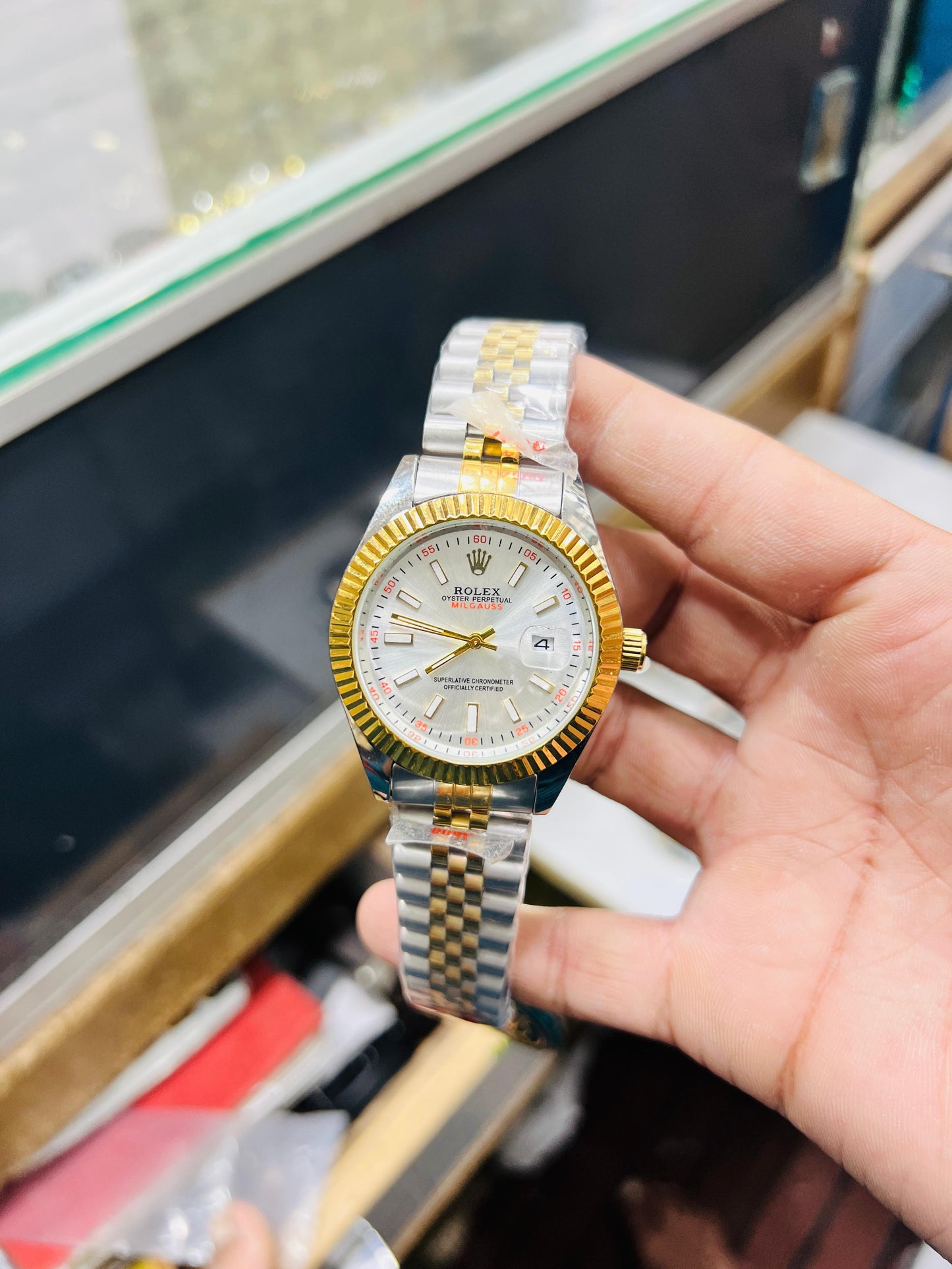 Rolex Casual Stainless Steel Watch for Men | Waterproof