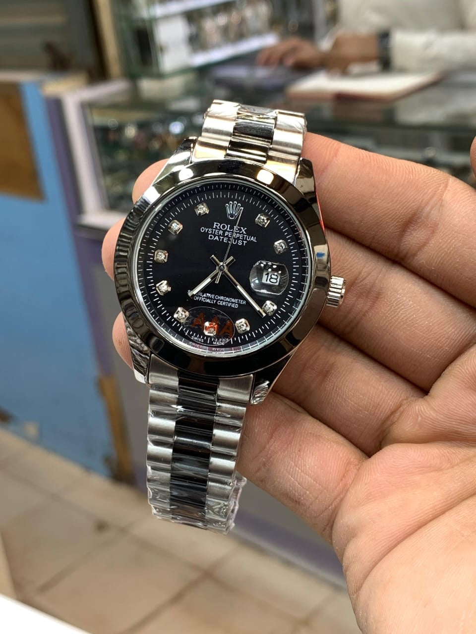 Black Silver + Black | Waterproof | Subhan Watches