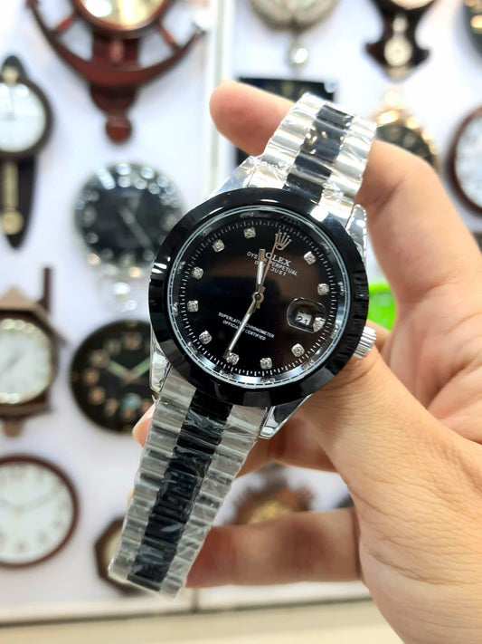 Black Silver + Black | Waterproof | Subhan Watches
