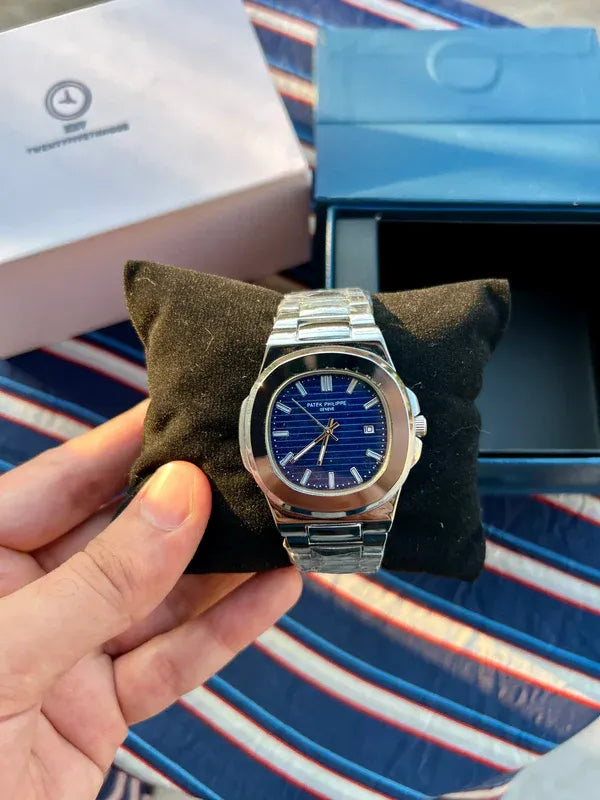 🔷 Patek Philippe Geneve | Stainless Steel | Water Proof | Subhan Watches