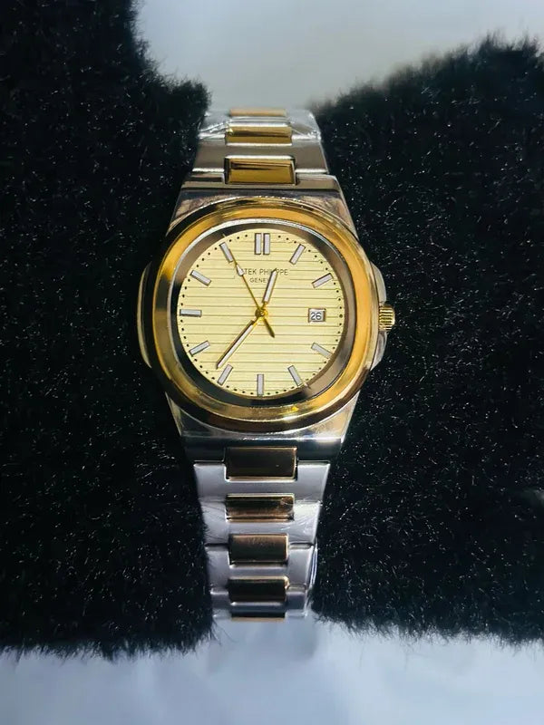 💎 Patek Philippe Two-Tone (Gold & Silver) | Waterproof| Subhan Watches