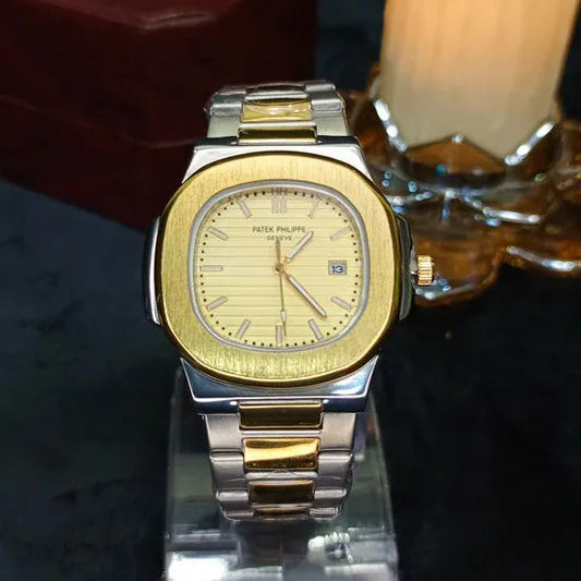 💎 Patek Philippe Two-Tone (Gold & Silver) | Waterproof| Subhan Watches