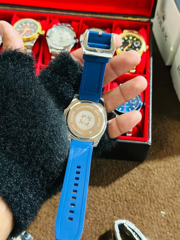 🖤 Patek Philippe Watch | Waterproof| Silicon Strap Edition | Subhan Watches