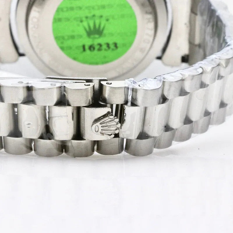 💚 Silver +  Green Dial | Waterproof | Stainless Steel | Subhan Watches