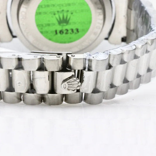 💚 Silver +  Green Dial | Waterproof | Stainless Steel | Subhan Watches