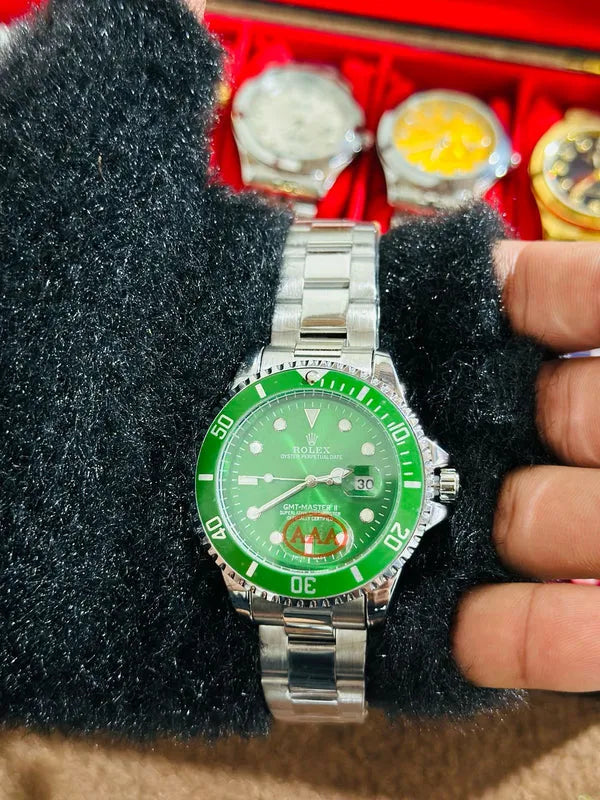 🌍 Rolex GMT Master II | Waterproof |Stainless Steel |  Subhan Watches