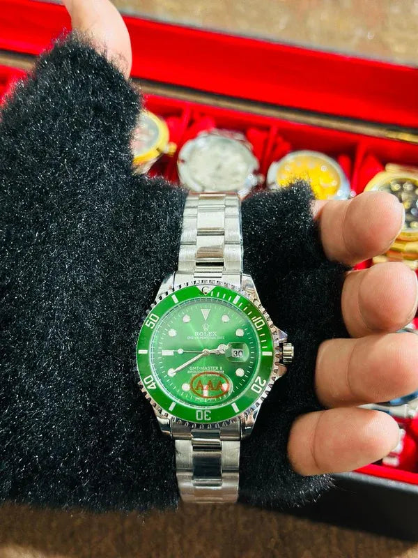 🌍 Rolex GMT Master II | Waterproof |Stainless Steel |  Subhan Watches