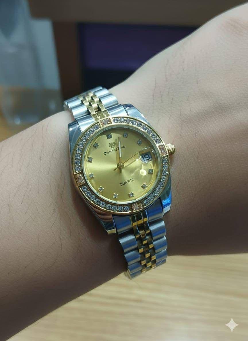 Two-Tune Gold Jubliee_Water Proof| Subhan Watches