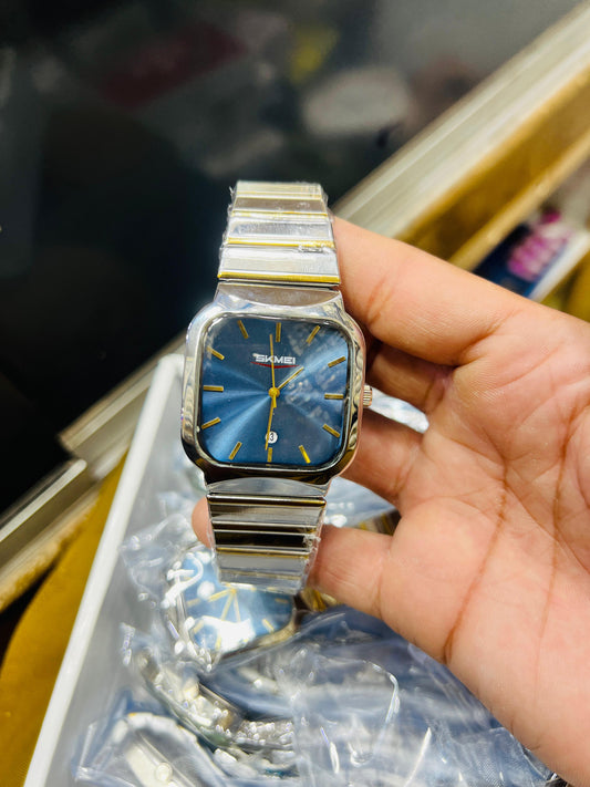 Skemi Silver + Sky | Waterproof | Subhan Watches