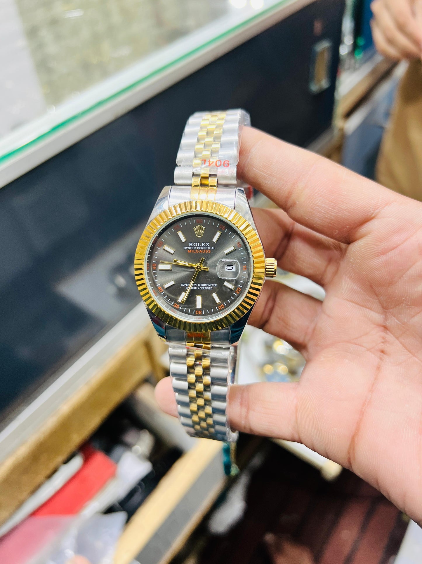 Rolex Casual Stainless Steel Watch for Men | Waterproof