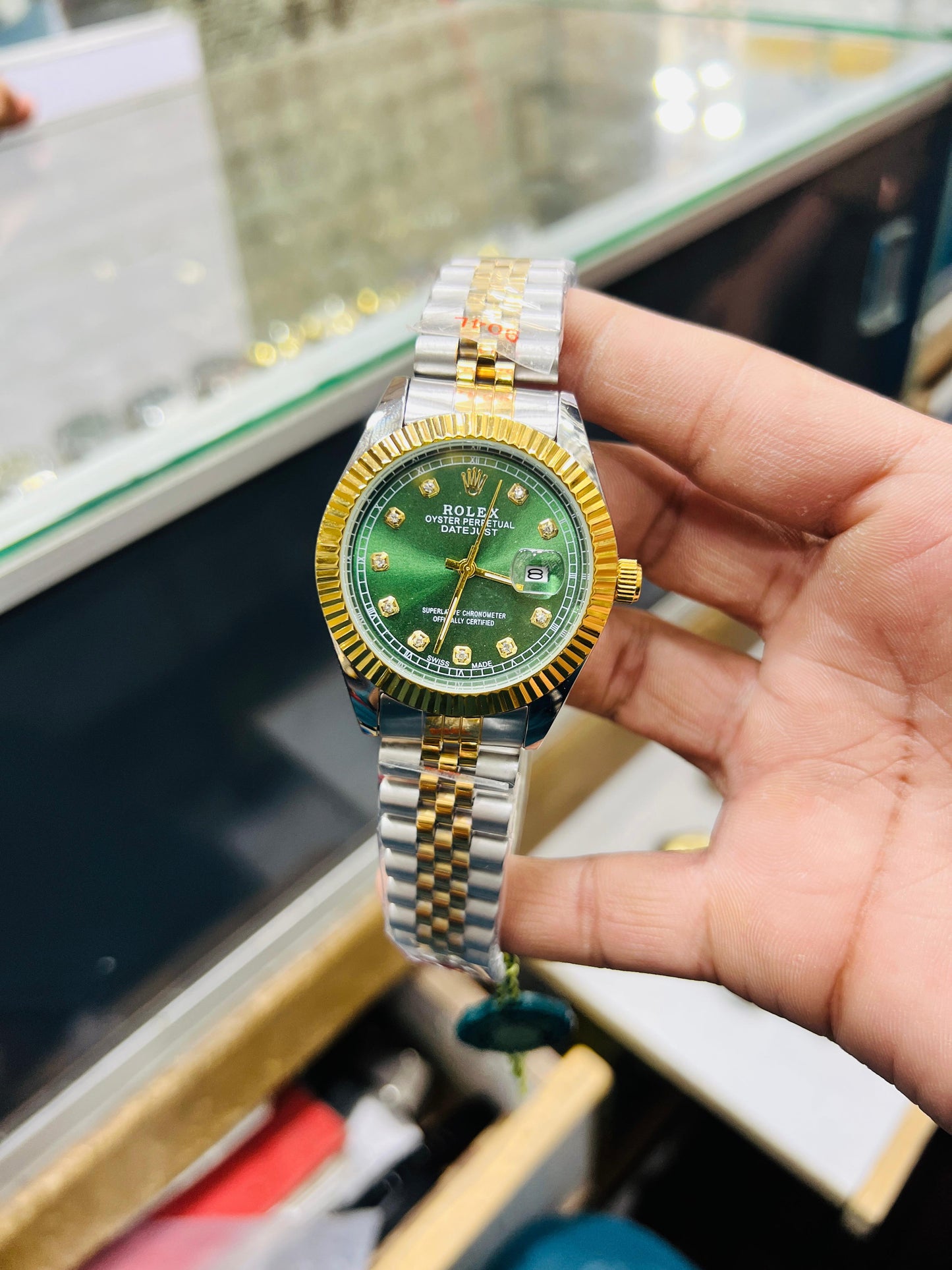 Rolex Casual Stainless Steel Watch for Men | Waterproof